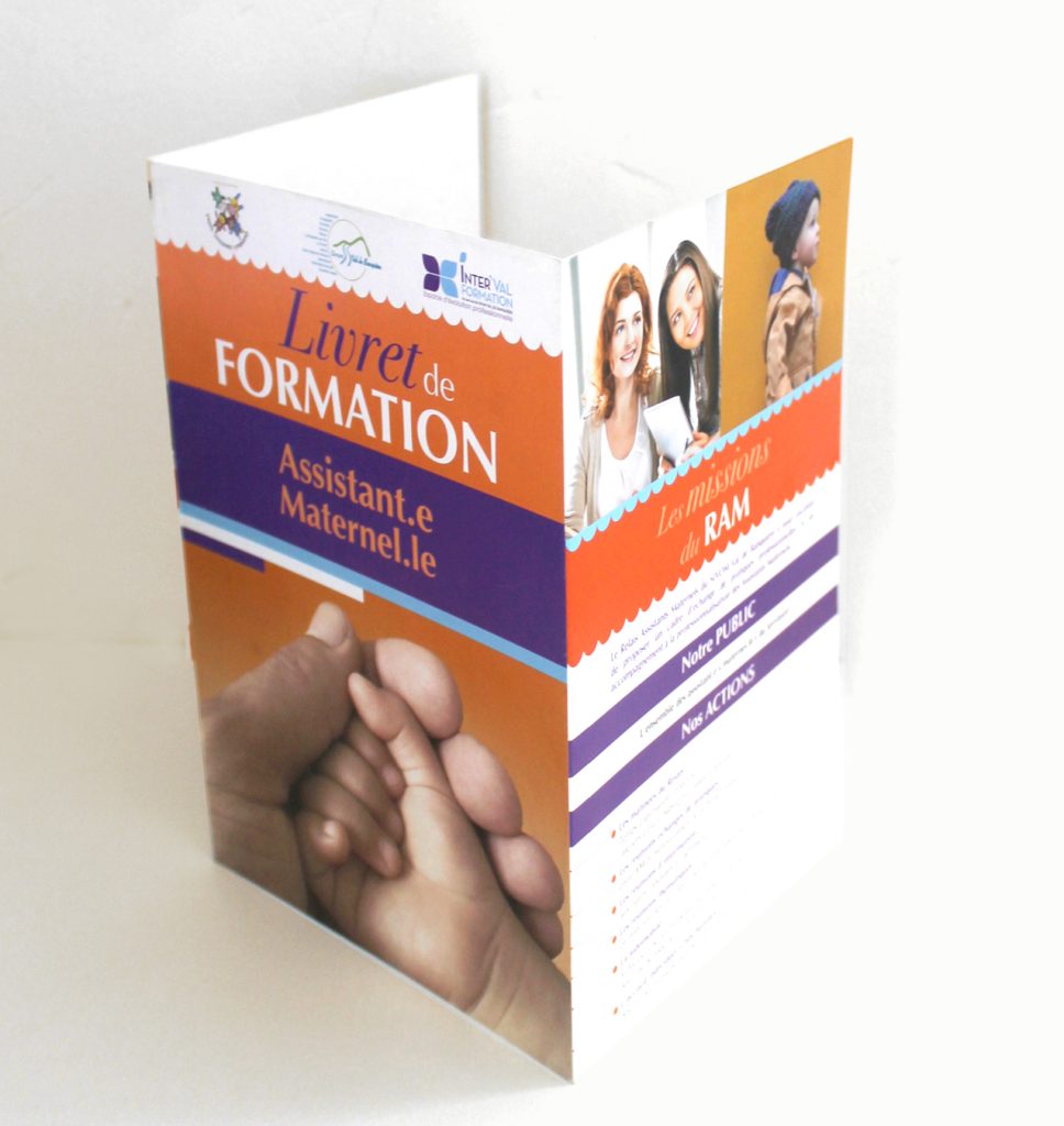 Création d'un livret de formation pour les assistant-e maternel-le par "La belle graine communication"
