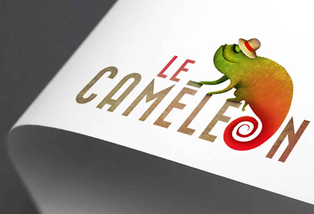 Création de logo pour un café associatif par "La belle graine communication"