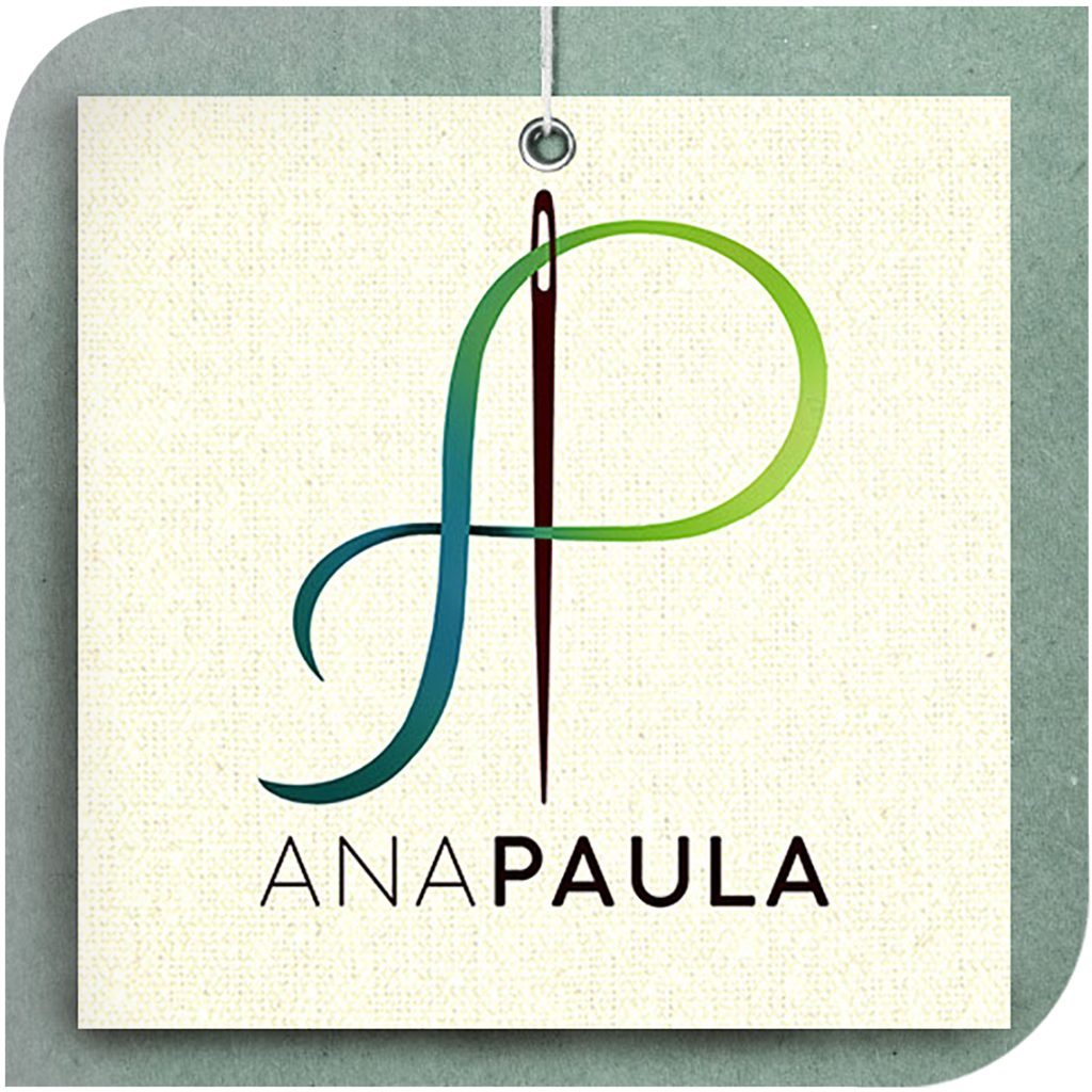 Carte de visite d'une créatrice textile réalisée par La belle graine communication