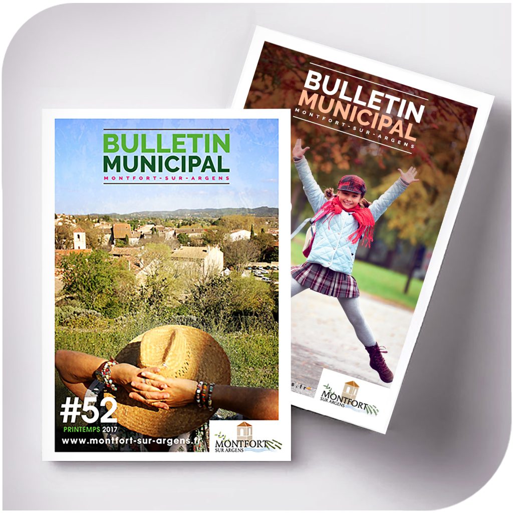 Couverture d'un bulletin municipal de Montfort-sur-argens